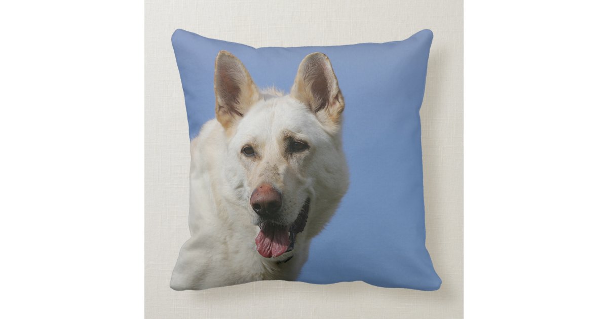 german shepherd throw pillow