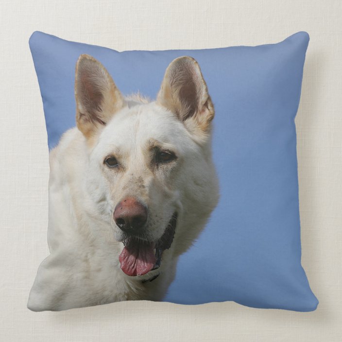 german shepherd throw pillow