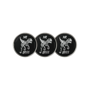 White Ghost Raptor Golf Ball Marker