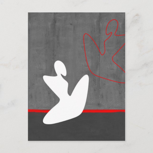 White Girl Postcard (Front)