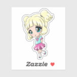 White Girl Sticker