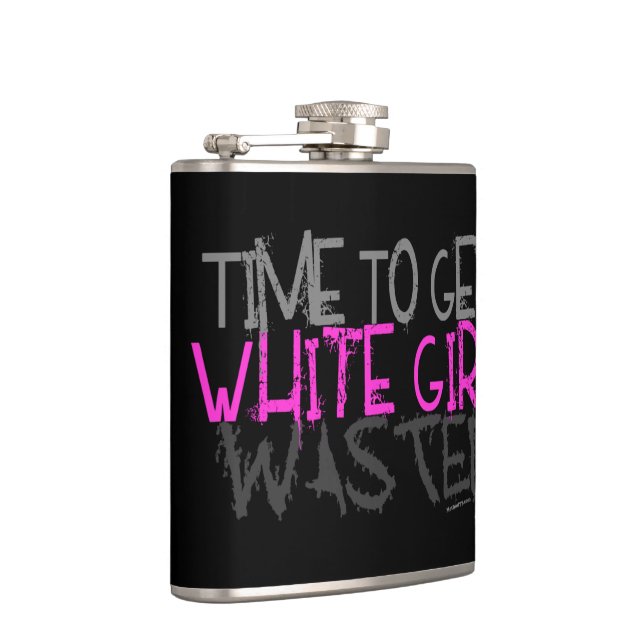 White Girl Wasted Flask (Right)