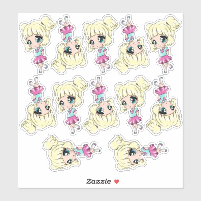 White Girls Sticker (Sheet)