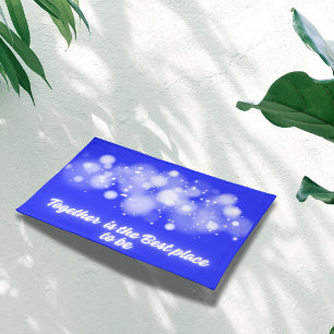 White Glow 'Together is the Best place to Be' Cloth Placemat