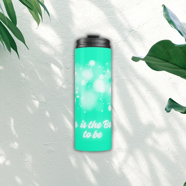 White Glow 'Together is the Best place to Be' | Thermal Tumbler (Creator Uploaded)