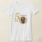 White & Gold 50 Photo Fifty Years 50th Birthday