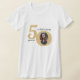 White & Gold 50 Photo Fifty Years 50th Birthday