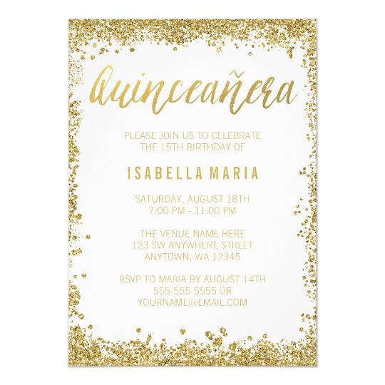 sweet 15 invitation