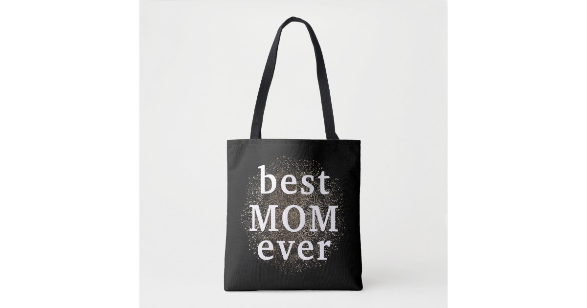 MomLife  Motherhood Modern Script Mother's Day Large Tote Bag