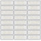 White gold individual guest address elegant labels