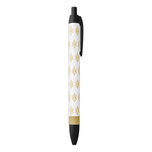 White Gold Lace Writing Pens