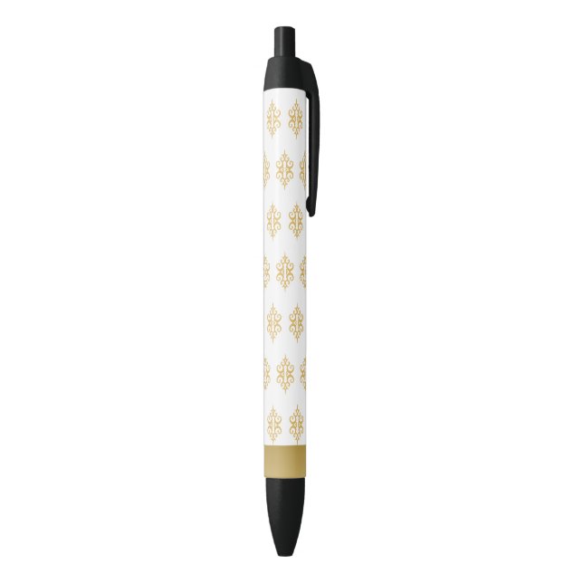 White Gold Lace Writing Pens (Bottom (Vertical))