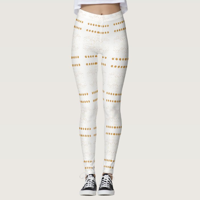 White gold leggings | Zazzle.com