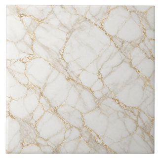 White Gold Marble Seamless Luxury Texture Ceramic Tile