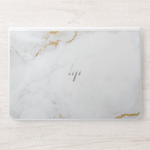 white gold marble stone HP EliteBook 1050 G1 HP Laptop Skin