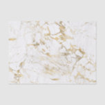 White & Gold Marble Tissue Paper<br><div class="desc">White and Gold Marble tissue paper for stuffing gift bags or decoupage.</div>