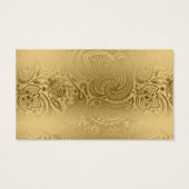 White & Gold Paisley Lace Voucher (Back)