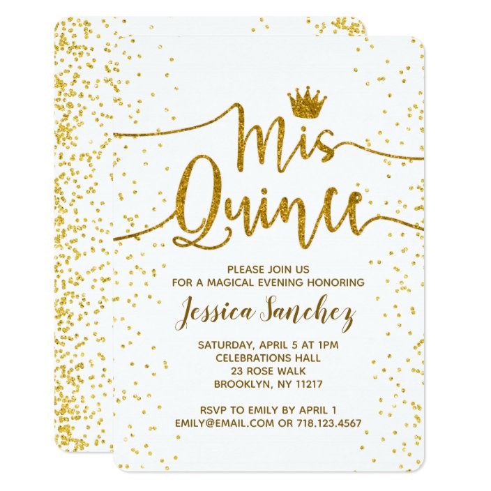 quinceanera invitations