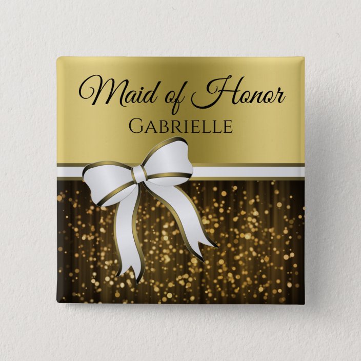 name ribbons wedding