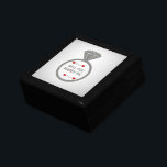 White Gold  Ring Hearts Will You Marry Me Gift Box<br><div class="desc">Give your fiance this beautiful gift with the surprise of an engagement ring wrapped inside.
An image of a white  gold engagement ring,  with "Will You Marry Me" in the center and the names surrounded by little red hearts.  All of this is on a beautiful dark navy background.</div>