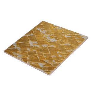 White Gold Vintage Art Deco Modern Collection Ceramic Tile
