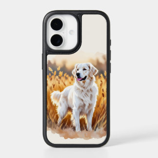 White Golden Retriever Dog iPhone 17 Case