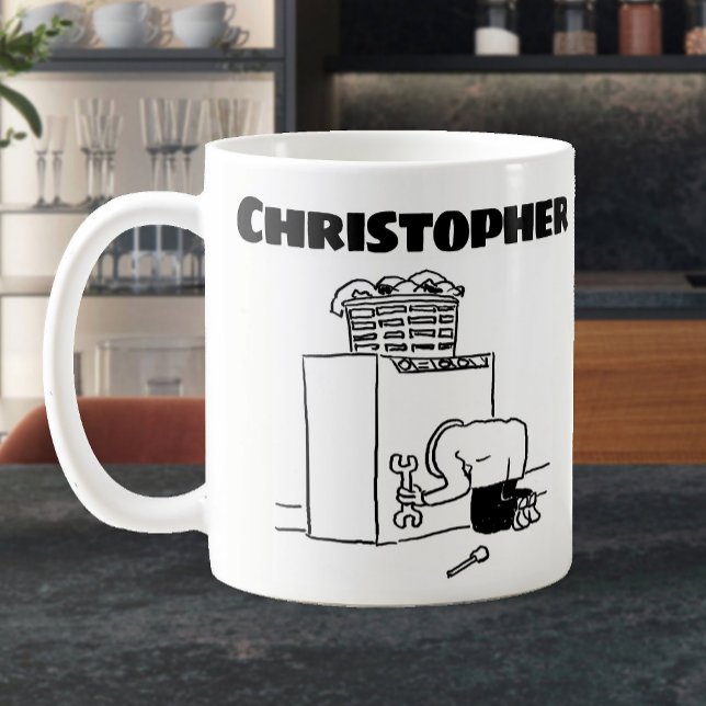 White Goods and Washing Machine Repairs Coffee Mug (Creator Uploaded)