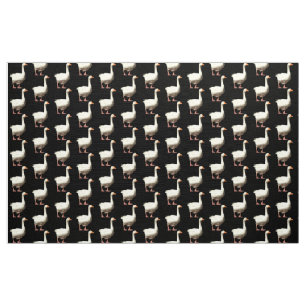 White Goose - Black Fabric