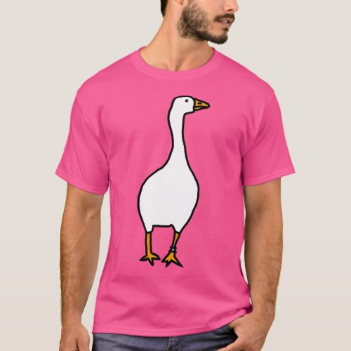 White Goose Gaming Design T_Shirt