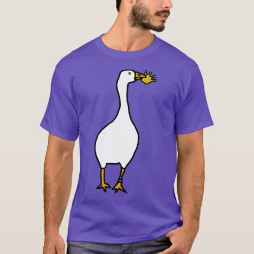 White Goose Steals Crown T_Shirt