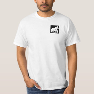 White Gorilla Emoji Logo Customizable Festival T-Shirt