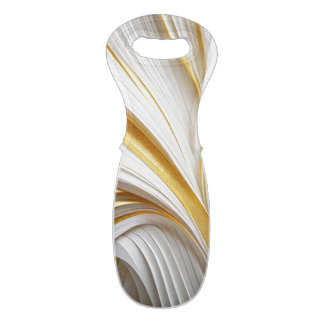 White Goud Retro Wine Bag