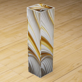 White Goud Retro Wine Box