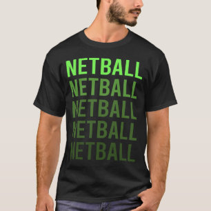 White Gradient Netball T-Shirt
