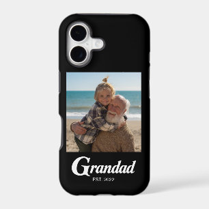 White Grandad Established Bold Photo iPhone 17 Case