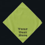 White Grape Green Spring Season Solid Color Bandana<br><div class="desc">Pet Bandana printed with White Grape Green Spring Season Solid Color illustration and select products collection by TheFabricSeal print on demand shop at Zazzle.com #ZazzleMade https://www.zazzle.com/store/thefabricseal TheFabricSeal©️Original. White Grape Green is described as a light, fresh, and slightly greenish white shade, often associated with the color of a young, fresh white...</div>