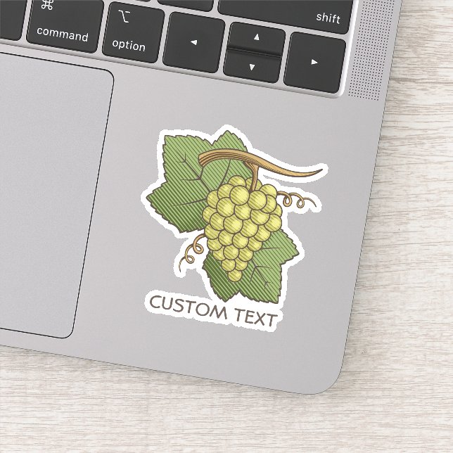 White Grapes Sticker (Detail)