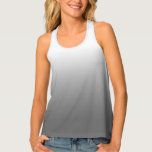 white-gray blurred background gradient tank top