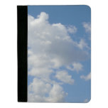 [ Thumbnail: White/Gray Clouds and Blue Sky Padfolio ]