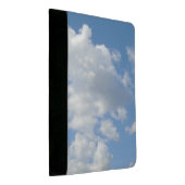 White/Gray Clouds and Blue Sky Padfolio (Angled)