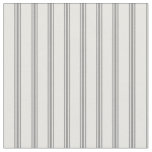[ Thumbnail: White & Gray Lines Fabric ]