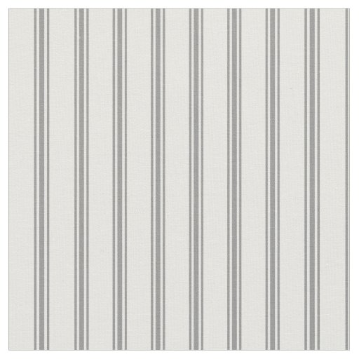 White & Gray Lines Fabric
