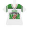 White/Green Football Mom Jersey