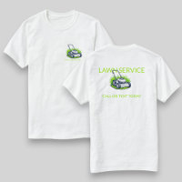 White Green Lawn Care and Service Professional