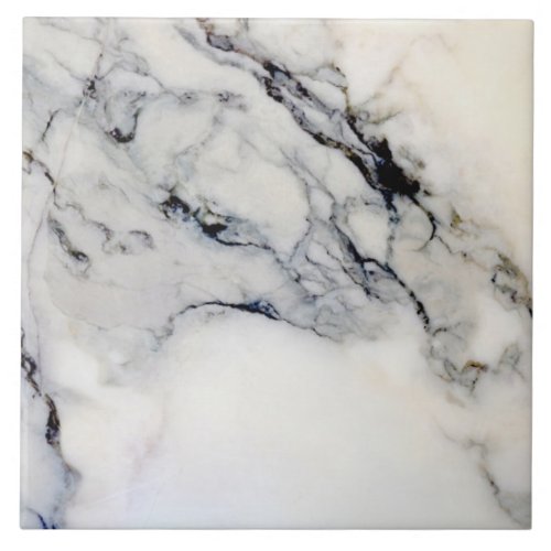 White Grey Black Marble Granite Gold Flake Faux  Ceramic Tile