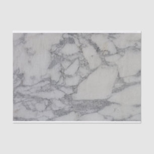 White Grey Marble Weathered Texture DIY Loft Decor Tissue Paper