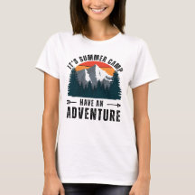 White Grey Vintage Retro Mountain Adventure Basic
