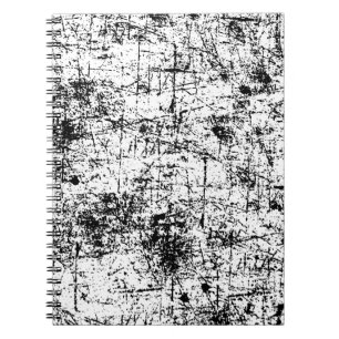 White Grunge Notebook