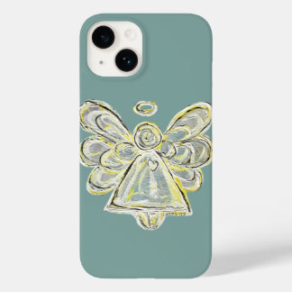 White Guardian Angel Art Custom iPhone Case