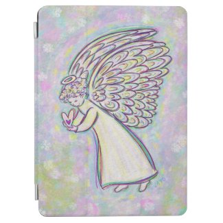 White Guardian Angel Custom Electronics iPad Case